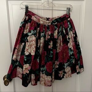 Unique Vintage floral skirt
